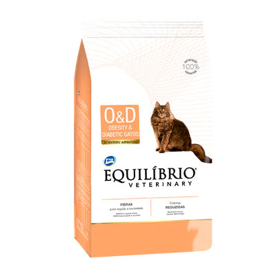 EQUILIBRIO - Veterinary O&D (Obesity & diabetic) Gato