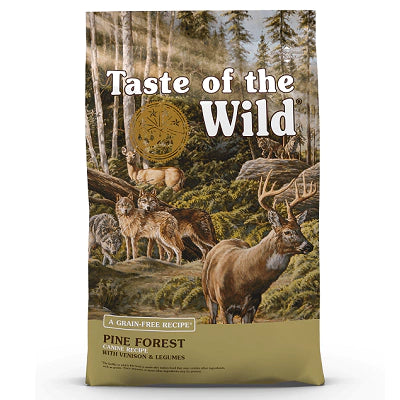 TASTE OF THE WILD - GF Pine forest (Venado y legumbres)