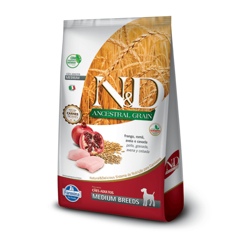 N&D - Ancestral grain Adulto raza mediana