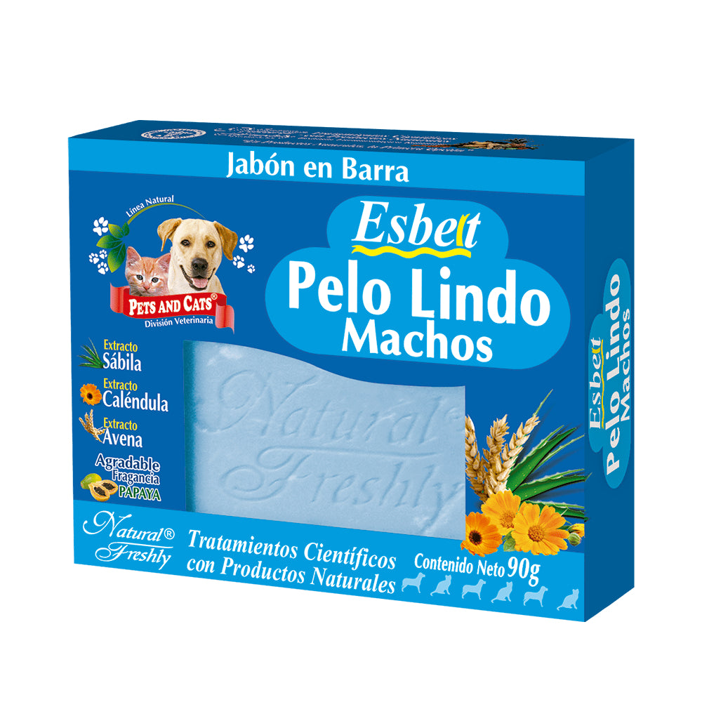 PETS AND CATS - Jabón pelo lindo macho