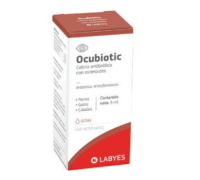 Ocubiotic colirio con esteroides