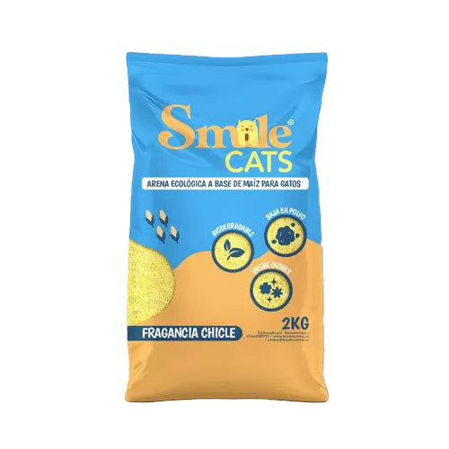 Smile cat - Arena de maíz (Chicle)