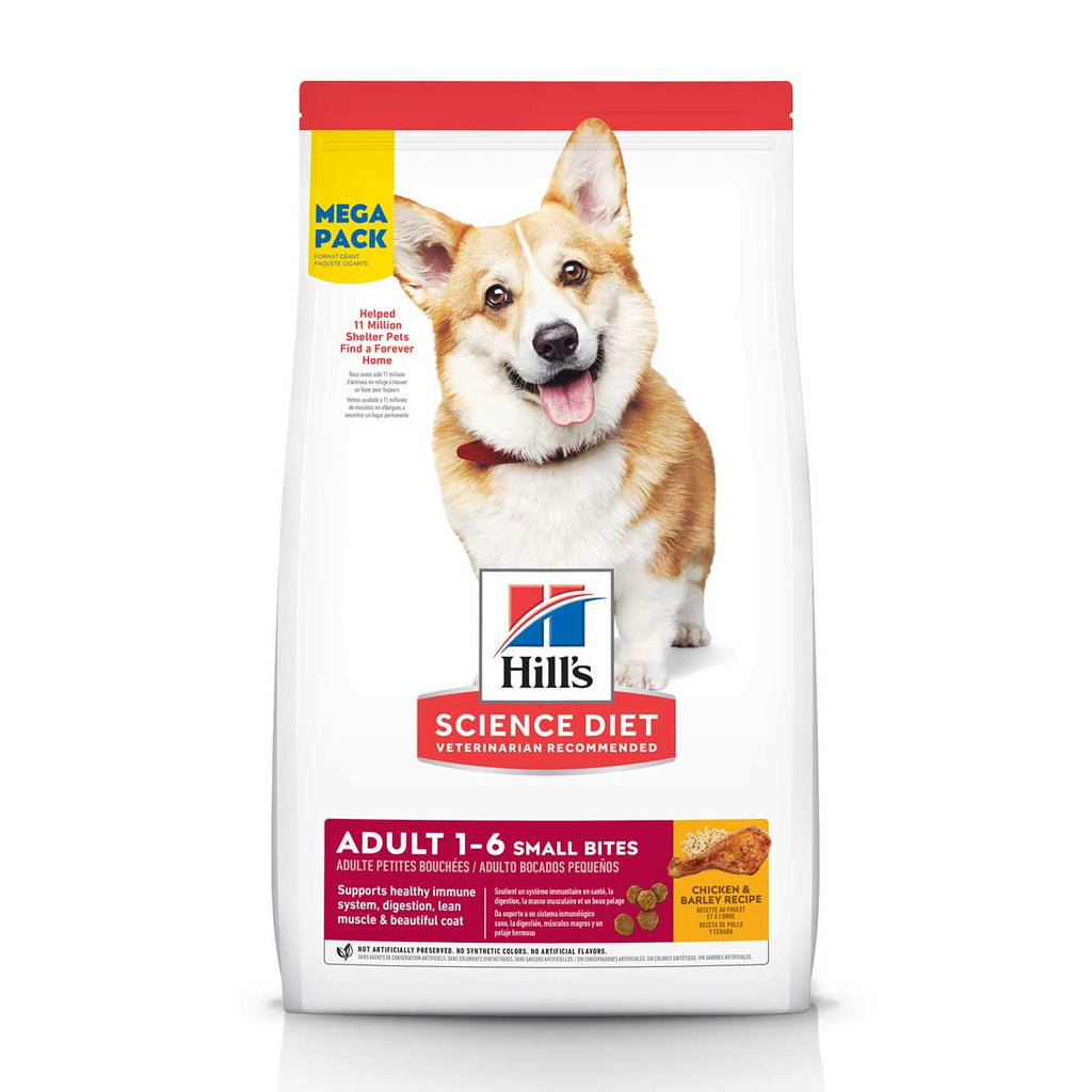 HILLS - Science diet adult small bites (Chicken & barley)