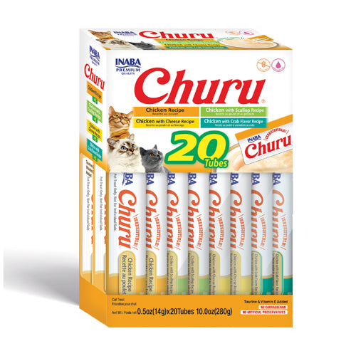 INABA - Churu caja surtida (Pollo) 20 und
