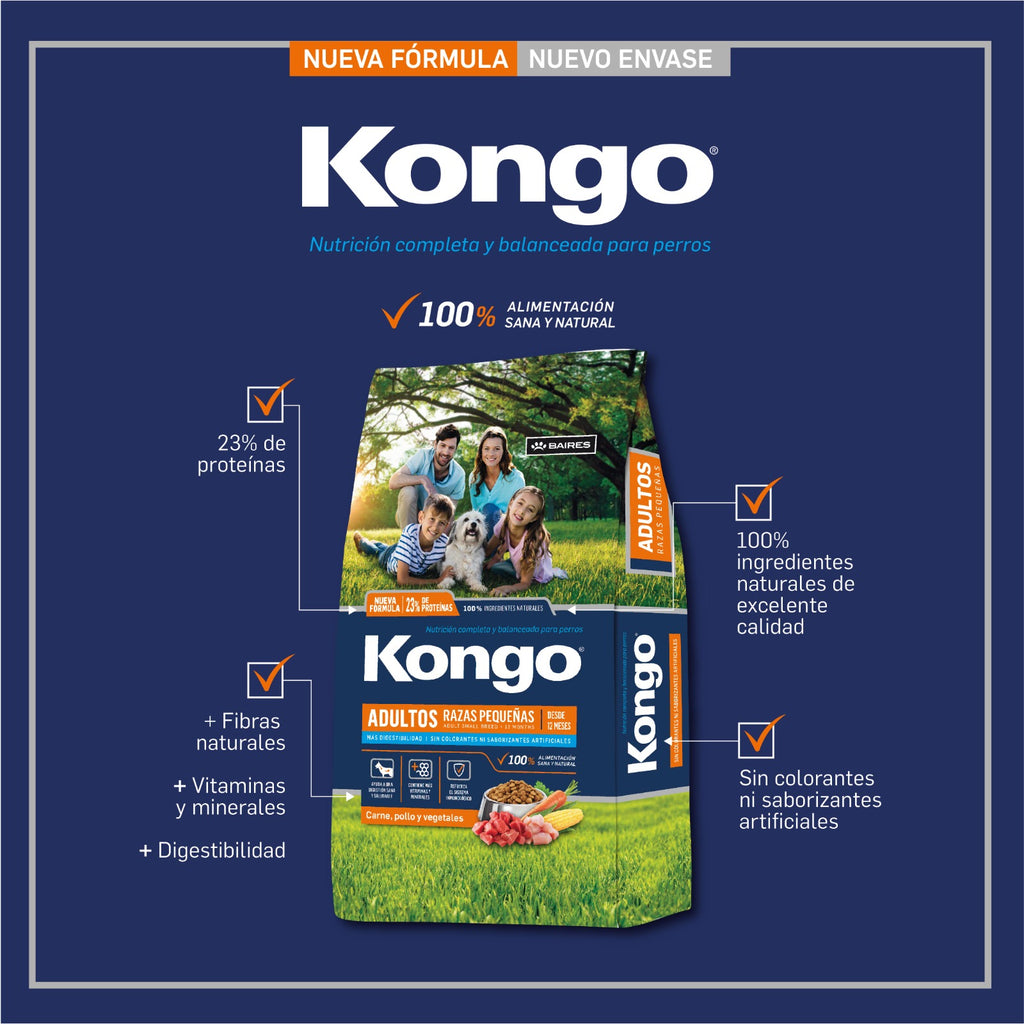 KONGO - Adulto raza pequeña