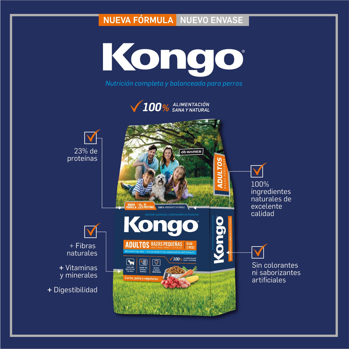 KONGO - Adulto raza pequeña