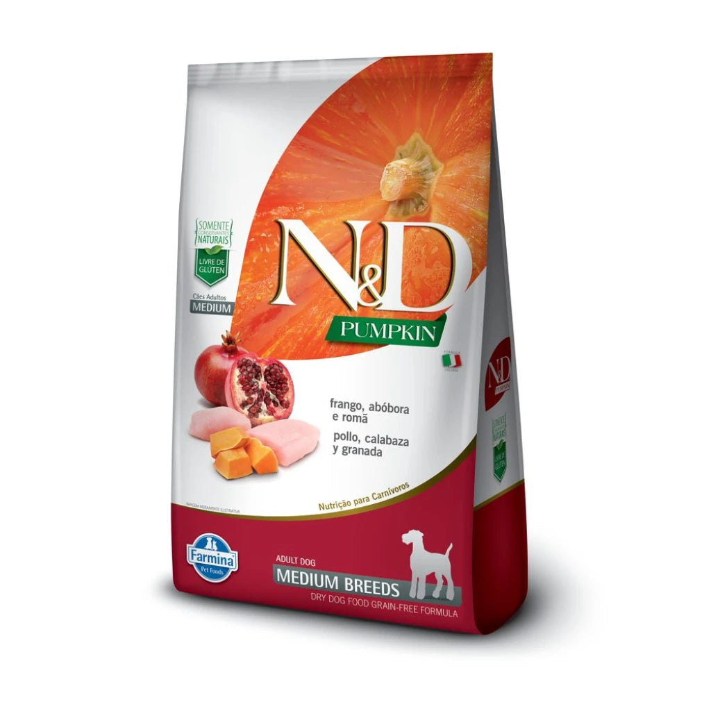 N&D - Pumpkin adulto raza mediana