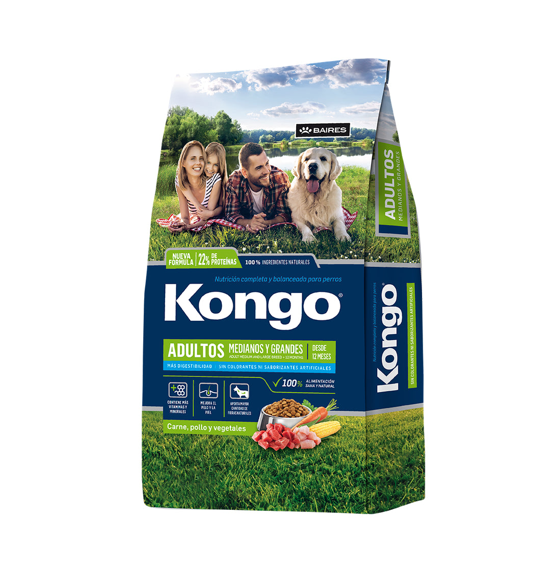 KONGO - Adulto raza mediana y grande
