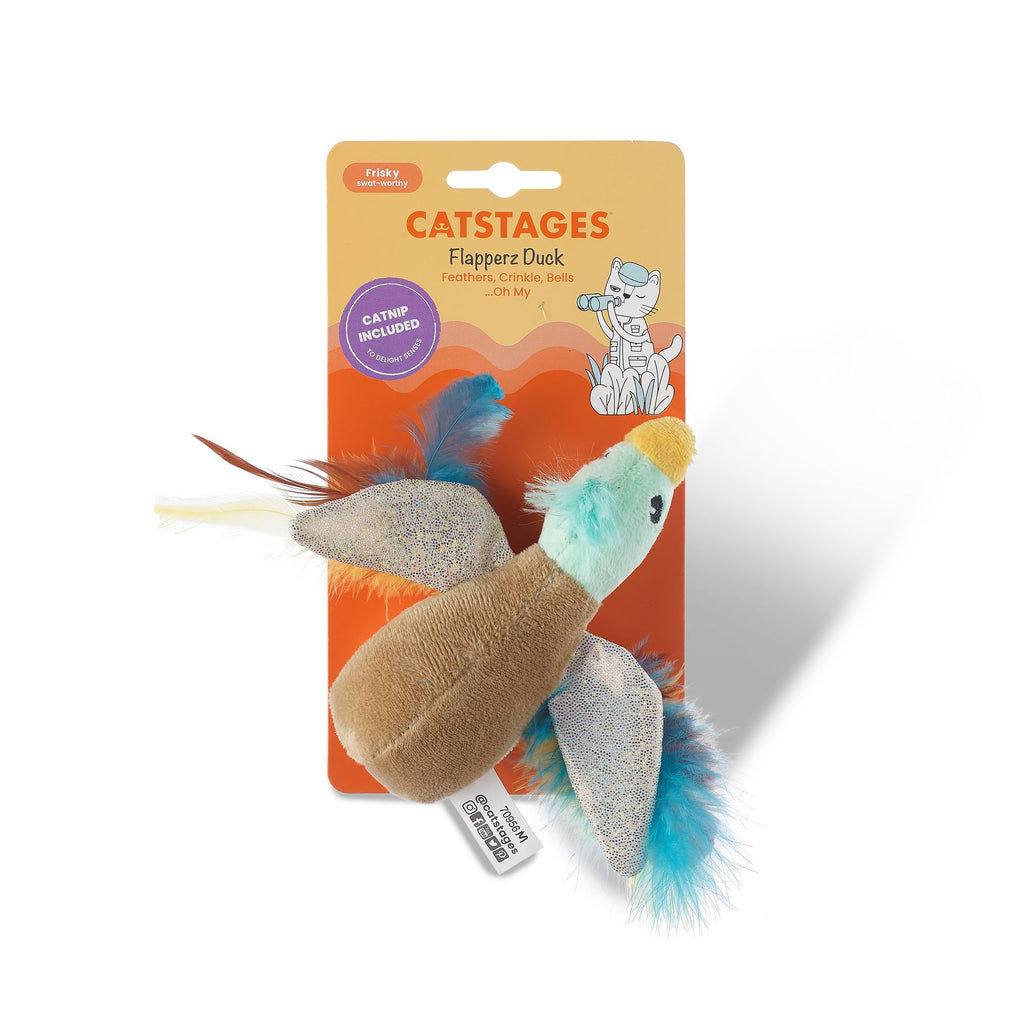 CATSTAGES - Frisky flapperz duck
