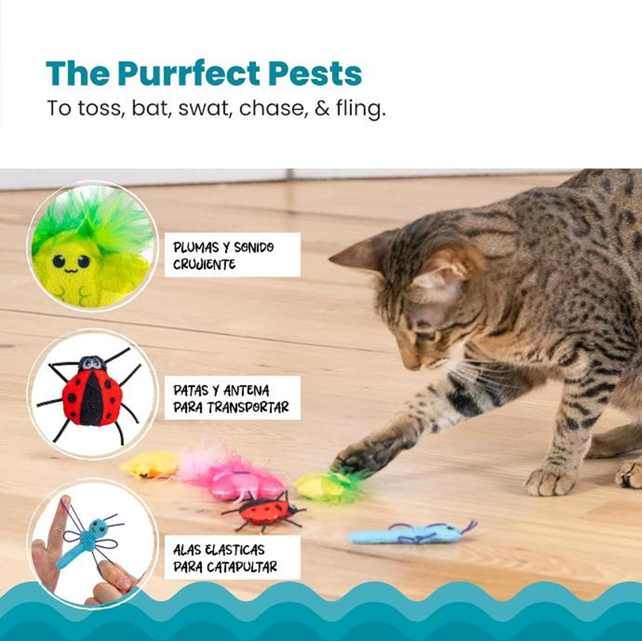 CATSTAGES - Selfcare cute as a bug (6 piezas)