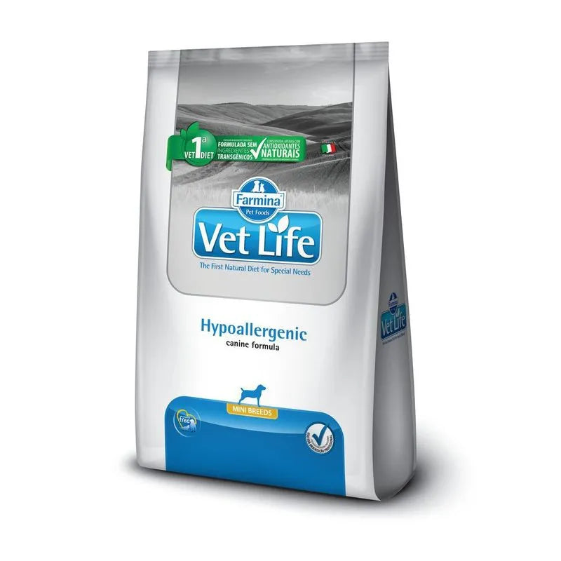 VET LIFE - Canine Hypoallergenic (Raza mini)