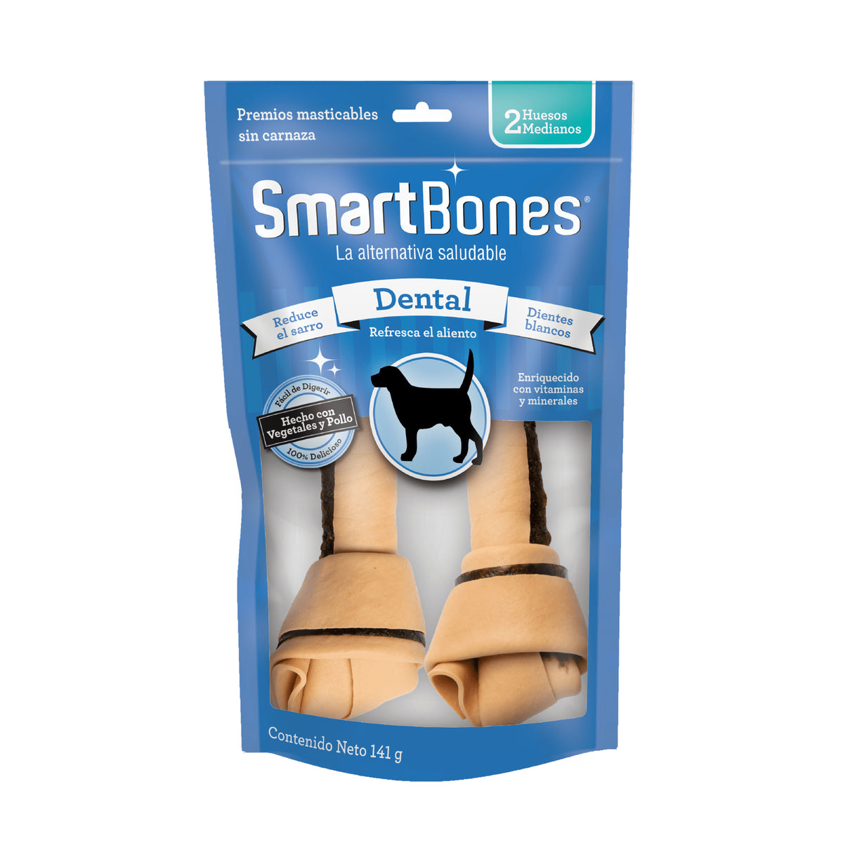 SMARTBONES - Hueso mediano (Dental) 2 Und