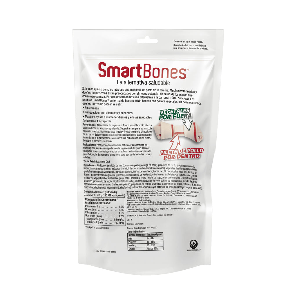 SMARTBONES - Hueso mediano (Pollo) 2 Und