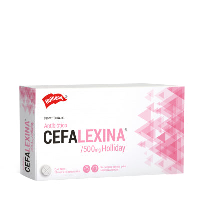 HOLLIDAY - Cefalexina 500 mg (50 comprimidos)