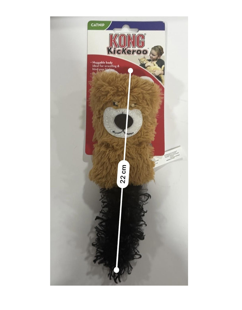 KONG - Juguete para gato kickeroo cozie