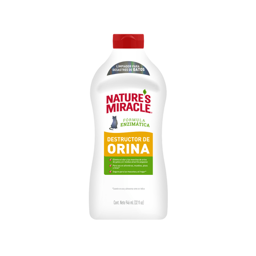 NATURE'S MIRACLE - Destructor de orina gato