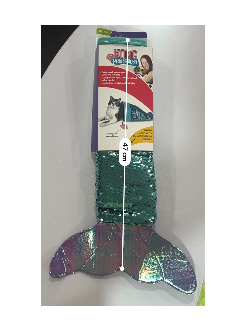 KONG - Juguete para gato tropics play spaces seaquins