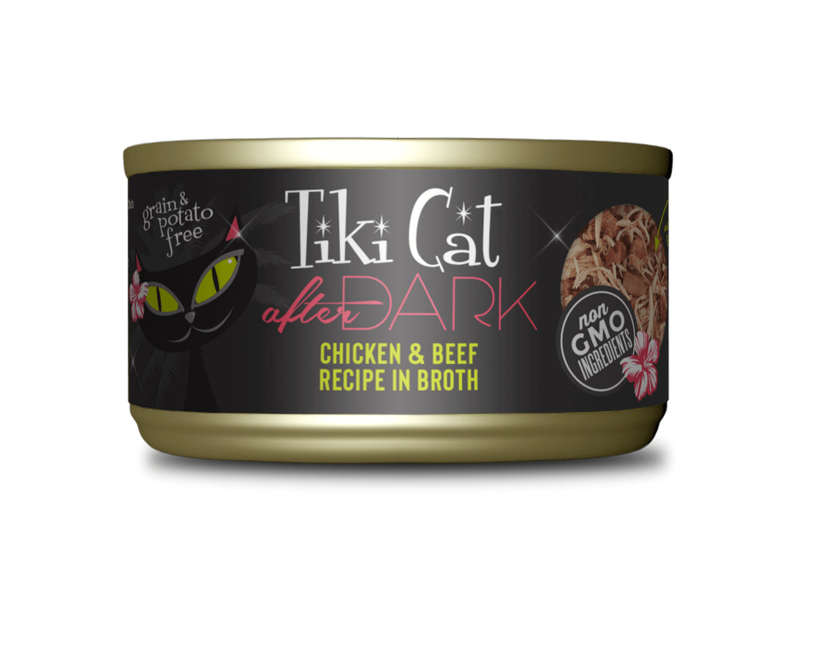 TIKI CAT - After dark lata pollo y carne en caldo