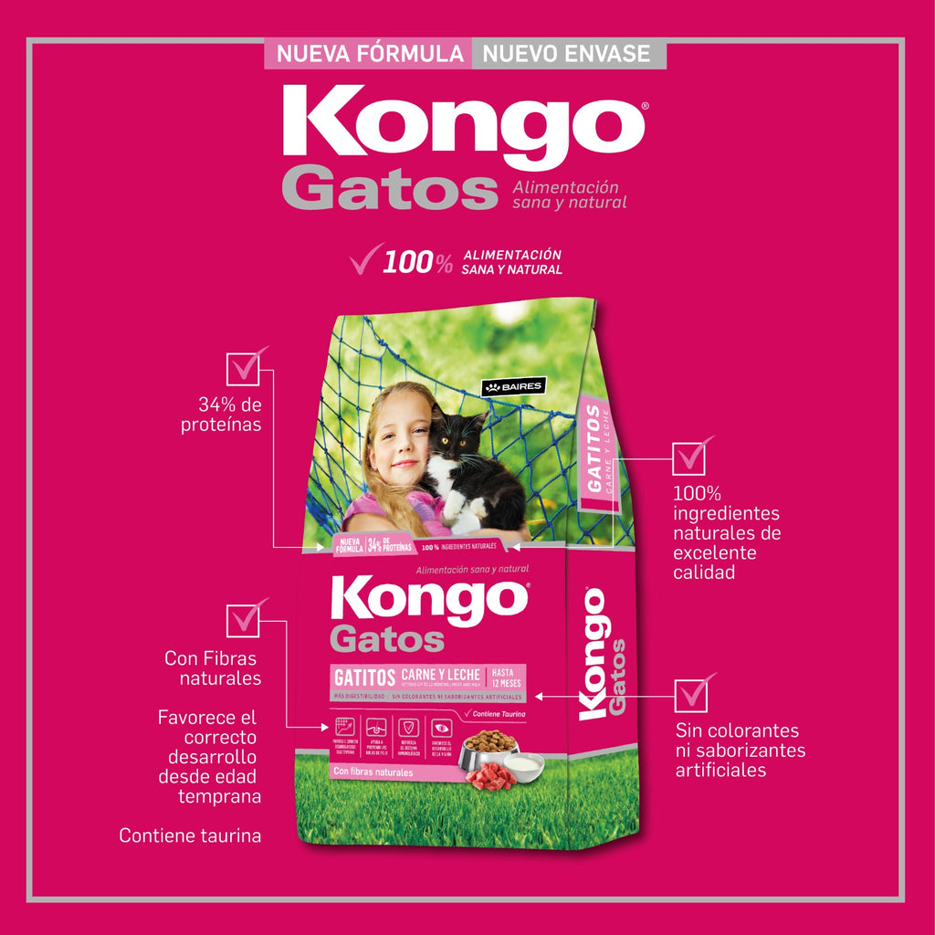 KONGO - Gatitos (Carne y leche)
