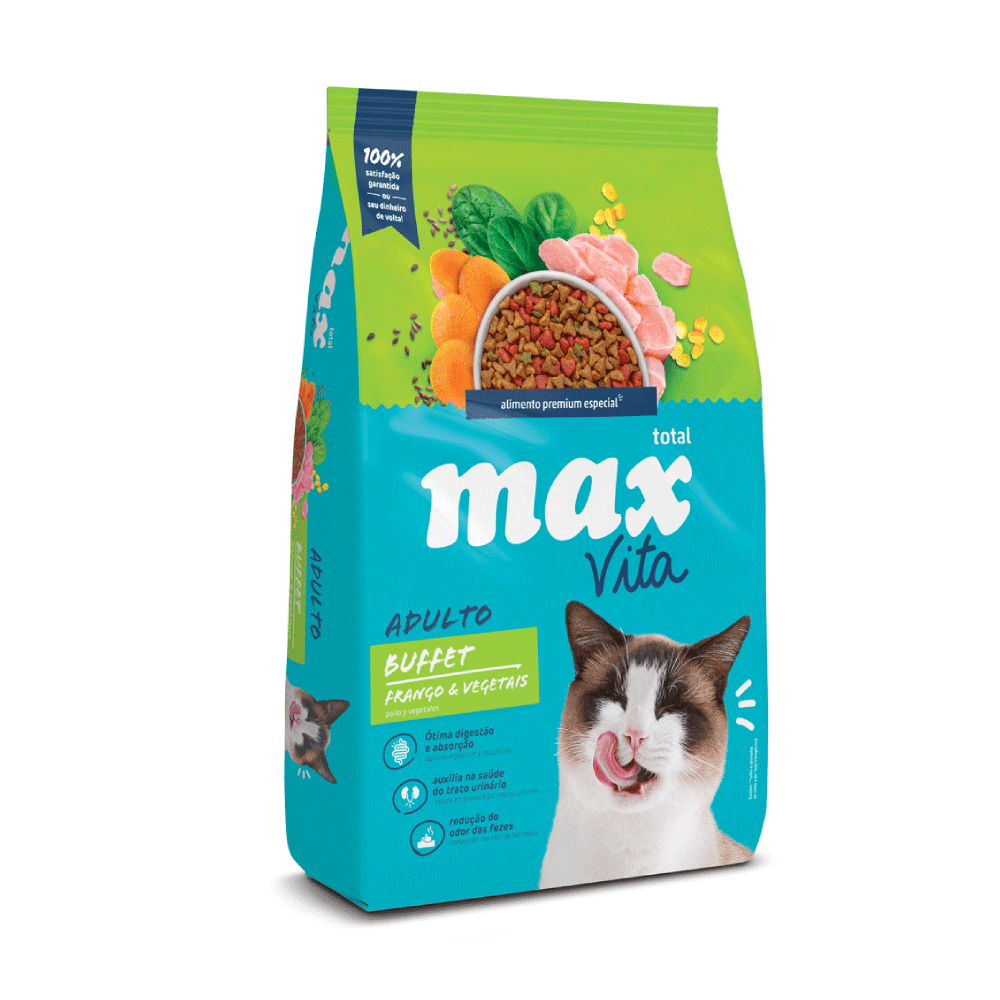 MAX VITA - Gato adulto buffet (Pollo y vegetales)