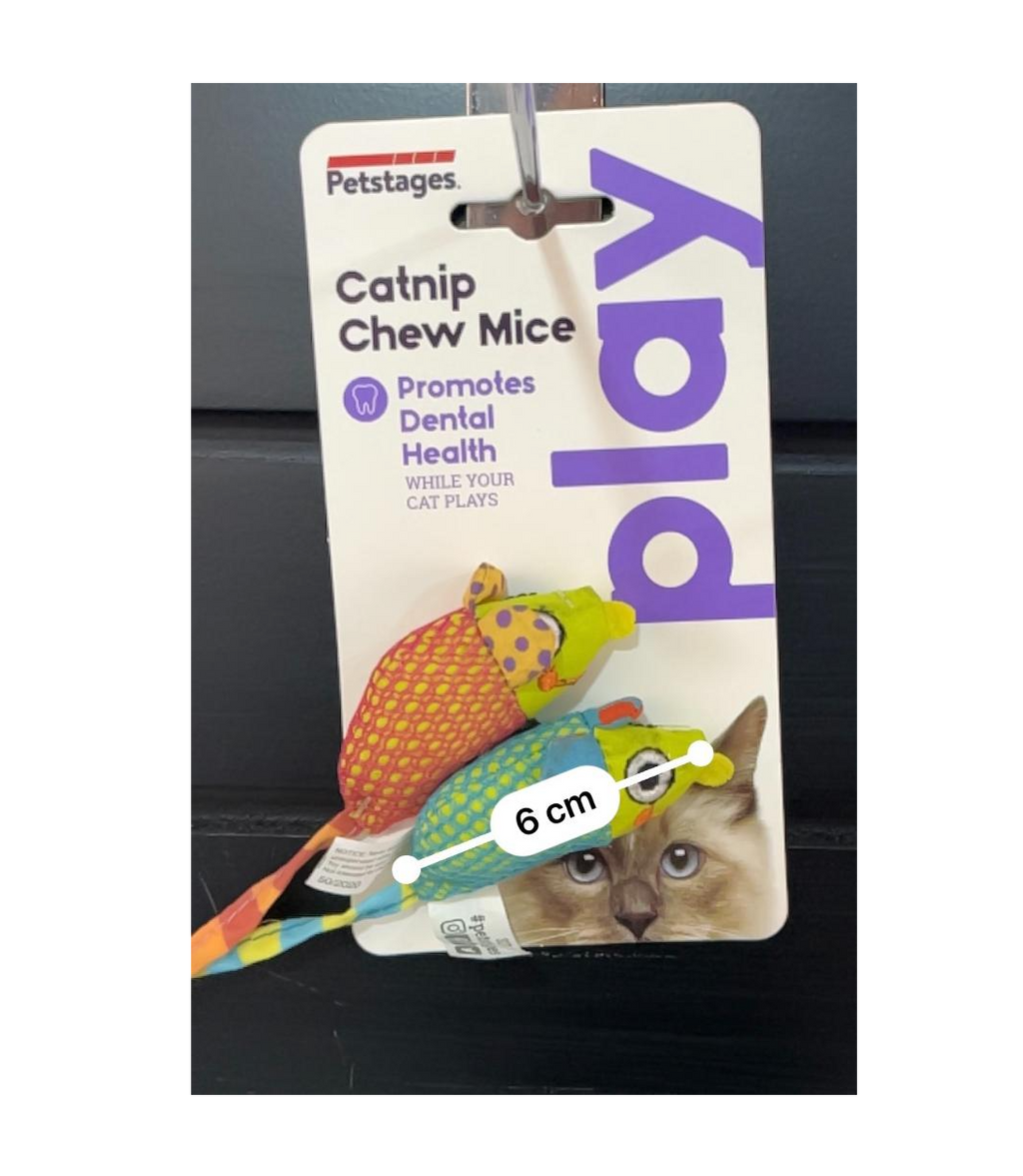 PETSTAGES - Mordedero catnip chew mice