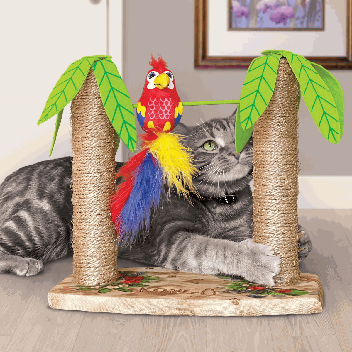 KONG - Gimansio rascador tiki twirl