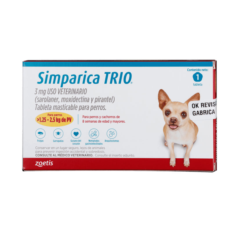 Simparica trio perro