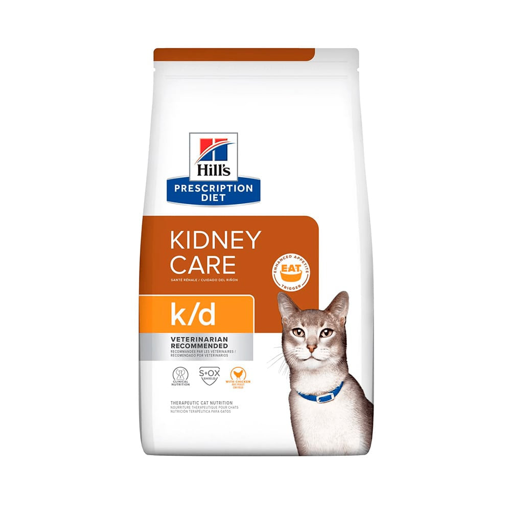 HILLS - Prescription diet cuidado renal (K/D) gato