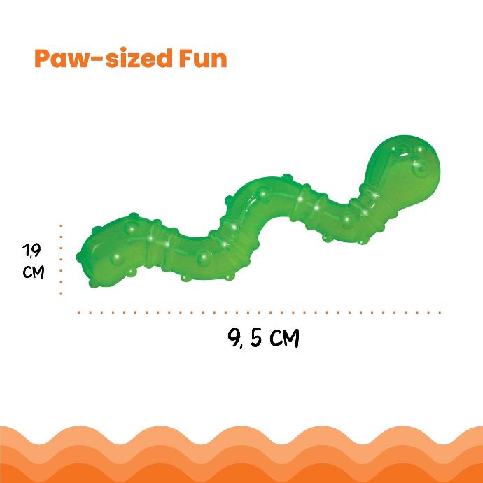 CATSTAGES - Frisky orkakat catnip wiggle worm