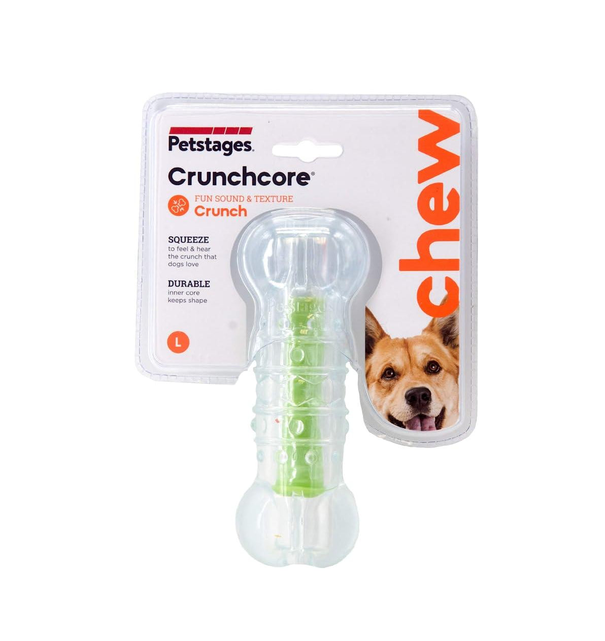 PETSTAGES - Perro Crunchcore hueso large