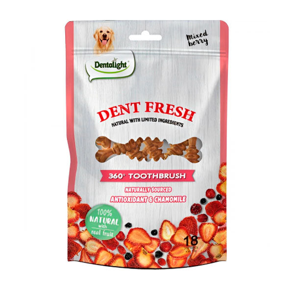 DENTALIGHT - Dent fresh 360º (Frutos rojos) Tam 3"
